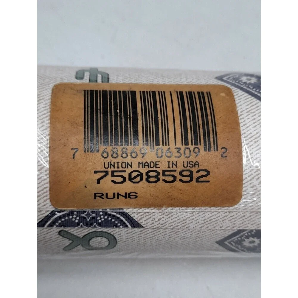 Vtg One Double Roll Prepasted Taylor Wallcovering Durable Vinyl Bandanna
